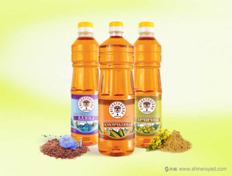 Rassvetovskoe oil.食用油品牌包裝標簽設計-上海包裝設計公司5 Rassvetovskoe oil.食用油品牌包裝標簽設計-上海包裝設計公司5