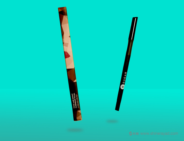 Sugar 品牌三角形美女插畫(huà)美容彩妝化妝品包裝設(shè)計(jì)-上海包裝設(shè)計(jì)公司3