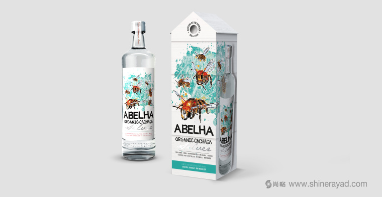 Abelha 有機(jī)甘蔗酒禮盒包裝設(shè)計(jì)蜜蜂插畫(huà)設(shè)計(jì)-上海包裝設(shè)計(jì)公司3 Abelha 有機(jī)甘蔗酒禮盒包裝設(shè)計(jì)蜜蜂插畫(huà)設(shè)計(jì)-上海包裝設(shè)計(jì)公司3