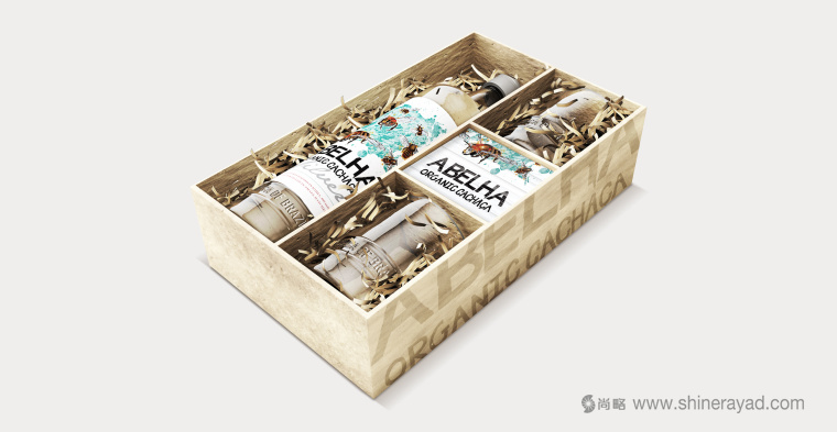 Abelha 有機(jī)甘蔗酒禮盒包裝設(shè)計(jì)蜜蜂插畫(huà)設(shè)計(jì)-上海包裝設(shè)計(jì)公司6 Abelha 有機(jī)甘蔗酒禮盒包裝設(shè)計(jì)蜜蜂插畫(huà)設(shè)計(jì)-上海包裝設(shè)計(jì)公司6