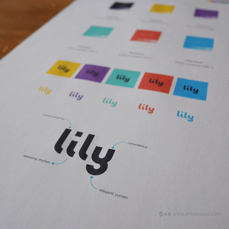 Lily 軟件英文字體logo設計字體標準制圖設計-上海logo設計公司設計培訓6 Lily 軟件英文字體logo設計字體標準制圖設計-上海logo設計公司設計培訓6