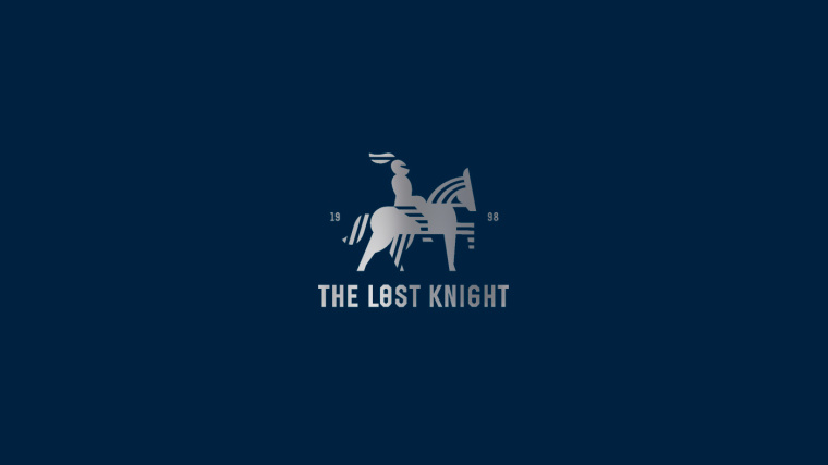 The Lost Knight商務(wù)公司藍色騎士logo設(shè)計-上海logo設(shè)計-3