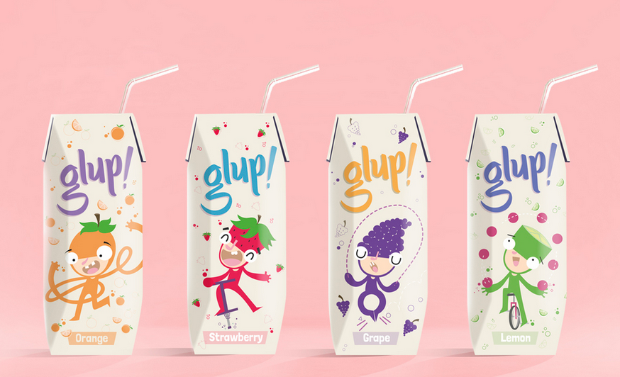 GLUP 兒童果汁飲料包裝設(shè)計插畫設(shè)計-上海包裝設(shè)計公司包裝欣賞 GLUP 兒童果汁飲料包裝設(shè)計插畫設(shè)計-上海包裝設(shè)計公司包裝欣賞