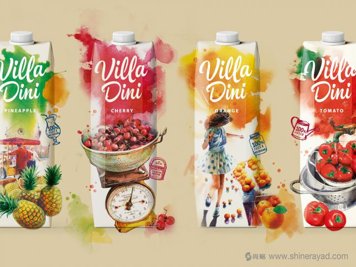上海包裝設(shè)計(jì)-Villa Dini 水墨風(fēng)格水果飲料包裝設(shè)計(jì)插畫設(shè)計(jì)1 上海包裝設(shè)計(jì)-Villa Dini 水墨風(fēng)格水果飲料包裝設(shè)計(jì)插畫設(shè)計(jì)1