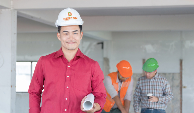 Descon 建筑工業(yè)公司品牌VI設(shè)計(jì)-上海VI設(shè)計(jì)公司