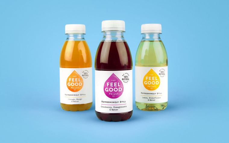 真誠風格 Feel Good 果汁飲料包裝設(shè)計品牌推廣