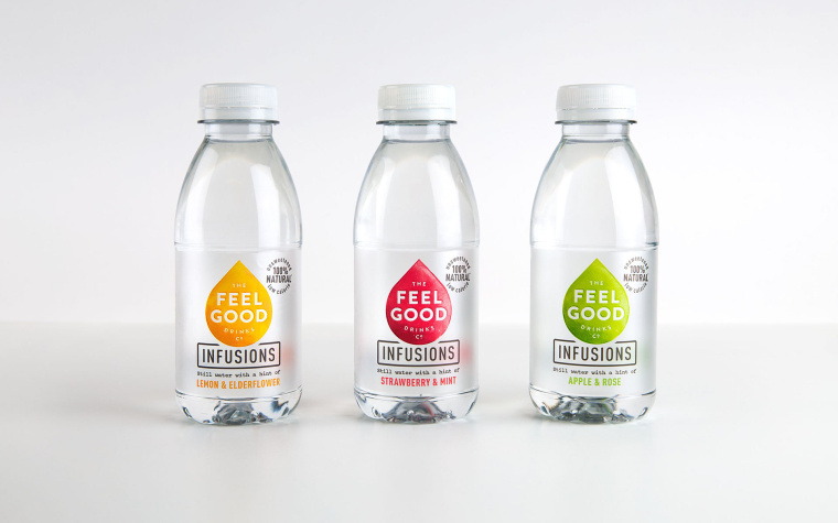 純凈自然風格 Feel Good 果汁飲料包裝設(shè)計品牌推廣
