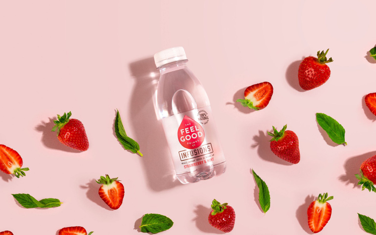 純凈自然風格 Feel Good 果汁飲料包裝設(shè)計品牌推廣