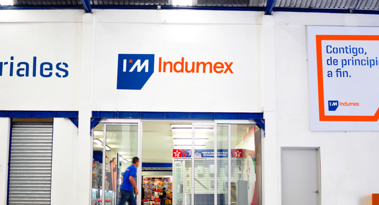 強(qiáng)烈的對比色品牌視覺案例——Indumex-五金店品牌視覺VI設(shè)計(jì)