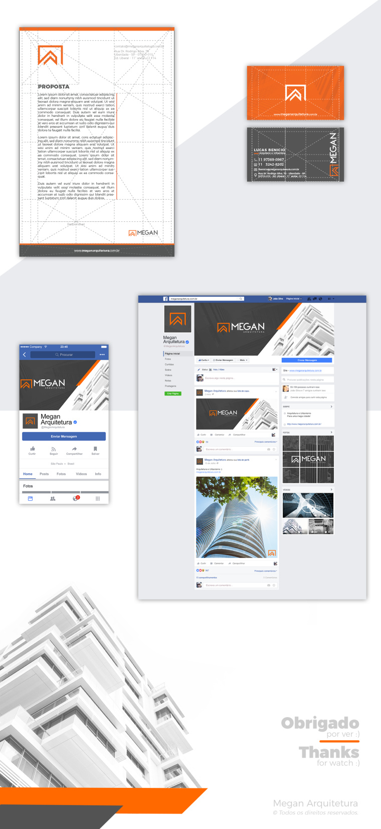 MEGAN建筑公司企業(yè)VI形象設計 MEGAN建筑公司企業(yè)VI形象設計