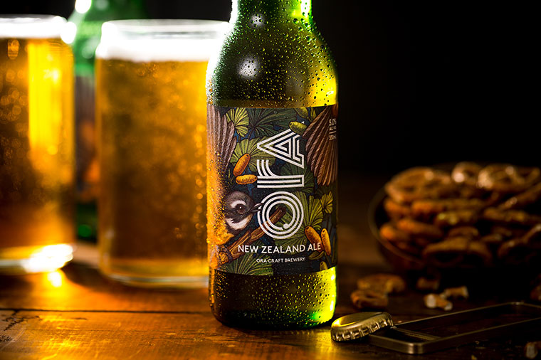 Ora毛利人啤酒品牌包裝設(shè)計(jì),使用川崎植物的美麗插圖設(shè)計(jì) Ora毛利人啤酒品牌包裝設(shè)計(jì),使用川崎植物的美麗插圖設(shè)計(jì)