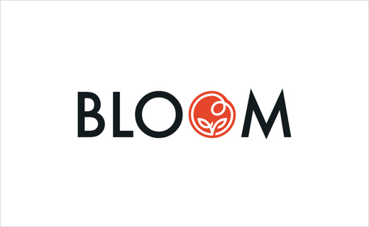 BLOOM品牌設(shè)計(jì)機(jī)構(gòu)圓形花朵標(biāo)志設(shè)計(jì)