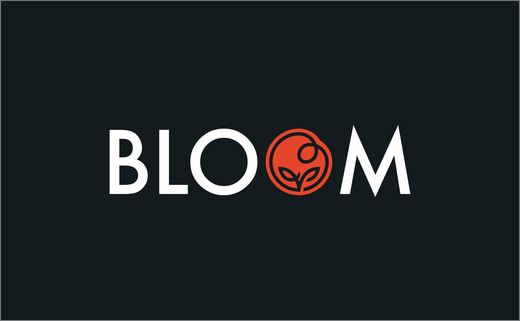 BLOOM品牌設(shè)計(jì)機(jī)構(gòu)圓形花朵標(biāo)志設(shè)計(jì)