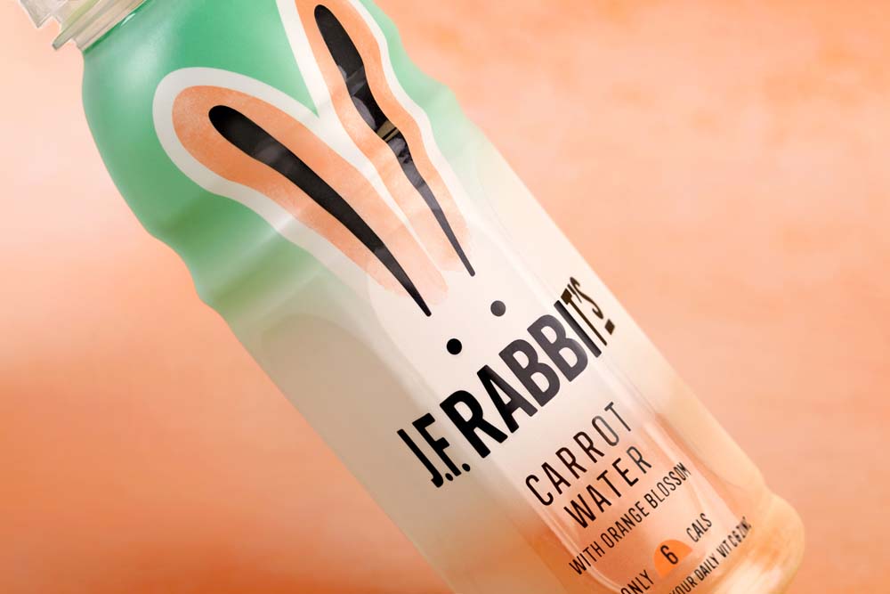 可愛(ài)俏皮的J.F. Rabbit''''''''''''''''s植物蔬菜飲料包裝設(shè)計(jì)