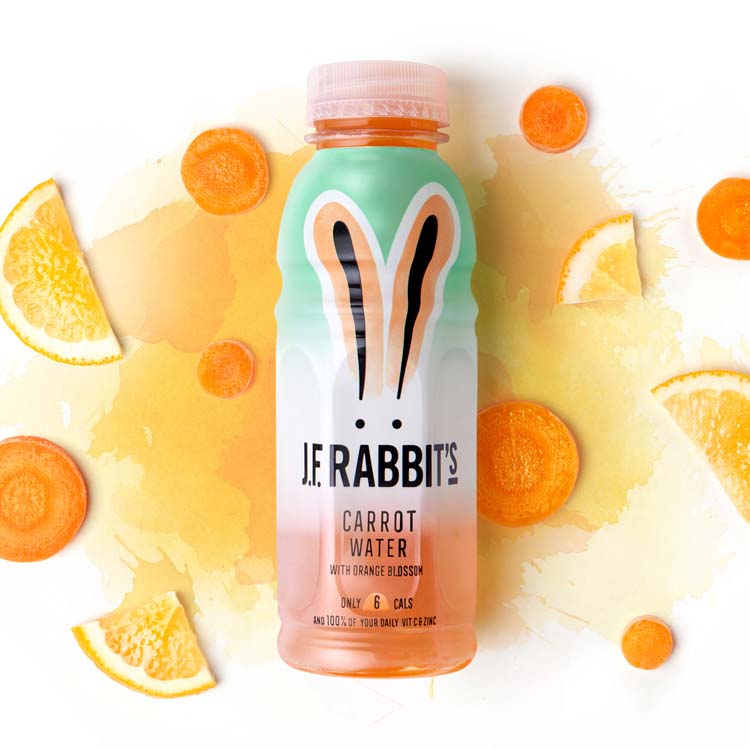 可愛(ài)俏皮的J.F. Rabbit''''''''''''''''s植物蔬菜飲料包裝設(shè)計(jì)