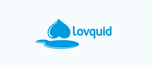 表達(dá)愛(ài)情愛(ài)心的心形logo設(shè)計(jì)-LOVQUID 表達(dá)愛(ài)情愛(ài)心的心形logo設(shè)計(jì)-LOVQUID