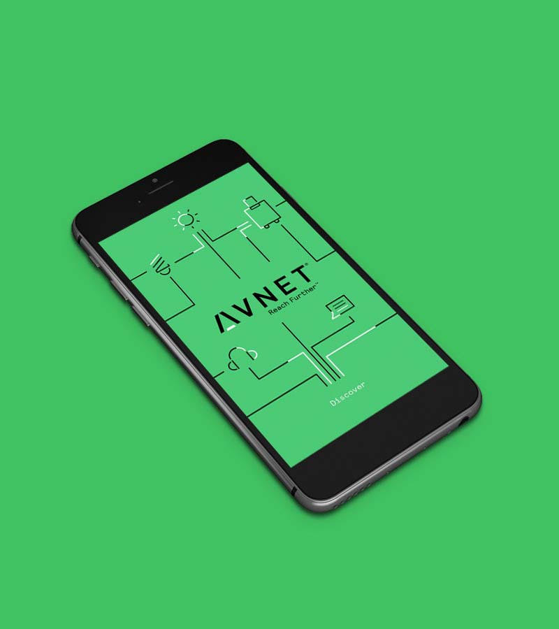 AVNET電子元件集團(tuán)新品牌logo與視覺形象VI設(shè)計(jì)