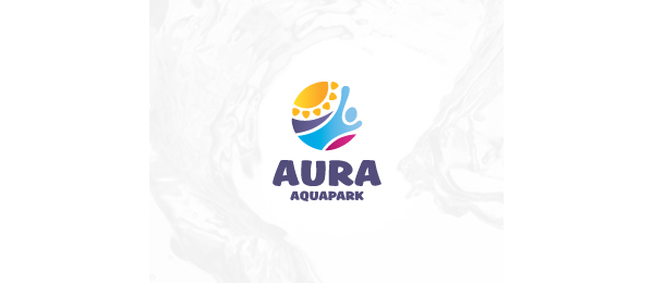 創(chuàng)意太陽logo設計靈感-Aquapark標志 創(chuàng)意太陽logo設計靈感-Aquapark標志