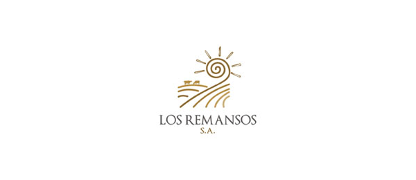創(chuàng)意太陽logo設計靈感-los Remansos農(nóng)業(yè)公司logo 創(chuàng)意太陽logo設計靈感-los Remansos農(nóng)業(yè)公司logo