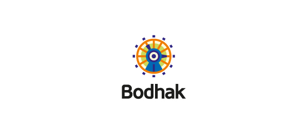 創(chuàng)意太陽logo設計靈感-Bodhak太陽+鳥logo 創(chuàng)意太陽logo設計靈感-Bodhak太陽+鳥logo