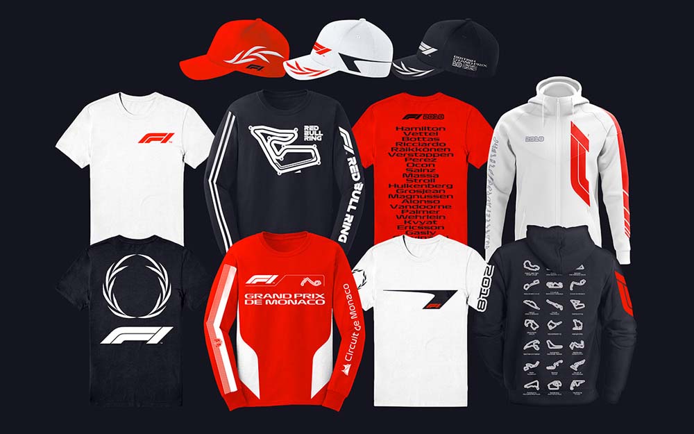 F1更換新標(biāo)志，新標(biāo)志設(shè)計(jì)展現(xiàn)賽車場(chǎng)彎道形象