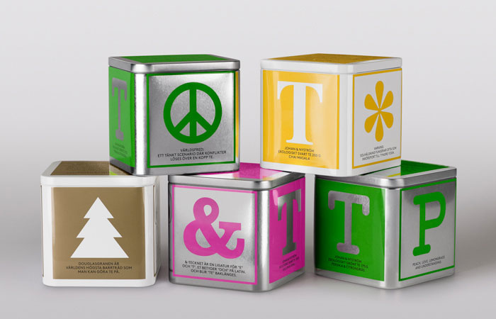 JOHAN & NYSTR?M TEA PACKAGING茶葉包裝設(shè)計(jì)