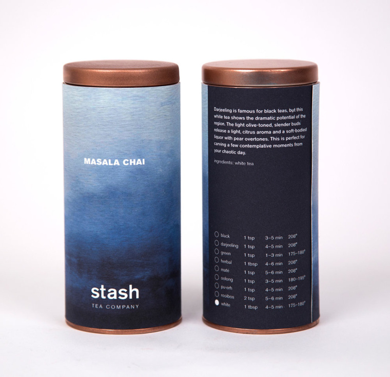 STASH TEA COMPANY茶葉包裝設(shè)計(jì)