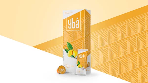 引用神話色彩和水果結(jié)合的Ybá冰茶飲料包裝設(shè)計欣賞