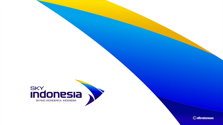 SKY INDONESIA航空公司logo設計:代表印尼航空安全\精準\效率文化\友好的箭鳥logo SKY INDONESIA航空公司logo設計:代表印尼航空安全\精準\效率文化\友好的箭鳥logo