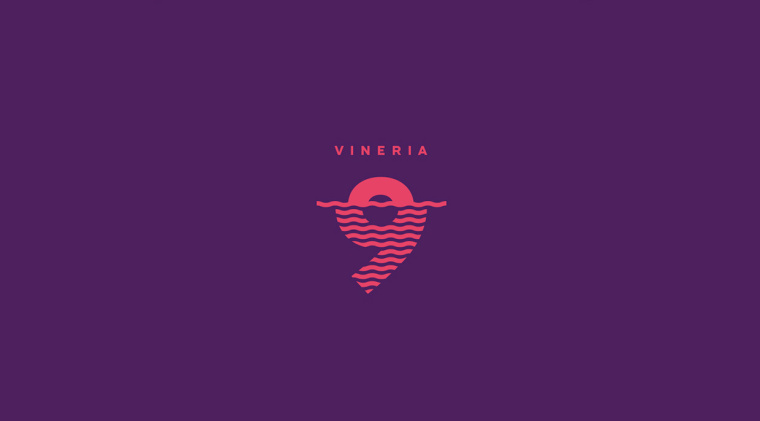 Vinery 9 葡萄園紅酒電商網(wǎng)站數(shù)字9logo設(shè)計