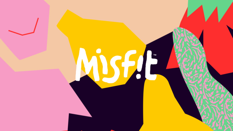 misfit 混合蔬菜水果果汁包裝涂鴉插畫設(shè)計(jì)