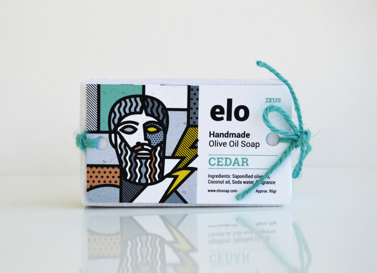 Elo希臘100%橄欖油純天然手工肥皂包裝設(shè)計“神話人物插畫“篇-上海包裝設(shè)計公司 Elo希臘100%橄欖油純天然手工肥皂包裝設(shè)計“神話人物插畫“篇-上海包裝設(shè)計公司