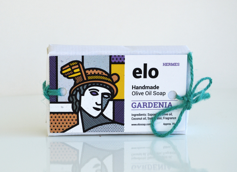 Elo希臘100%橄欖油純天然手工肥皂包裝設(shè)計“神話人物插畫“篇-上海包裝設(shè)計公司 Elo希臘100%橄欖油純天然手工肥皂包裝設(shè)計“神話人物插畫“篇-上海包裝設(shè)計公司