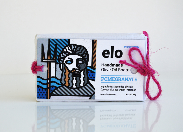Elo希臘100%橄欖油純天然手工肥皂包裝設(shè)計“神話人物插畫“篇-上海包裝設(shè)計公司 Elo希臘100%橄欖油純天然手工肥皂包裝設(shè)計“神話人物插畫“篇-上海包裝設(shè)計公司