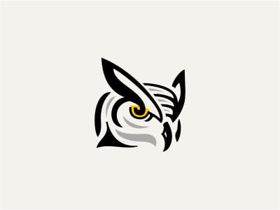老貓頭鷹logo設(shè)計(jì)
