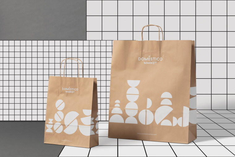 Mucho設計師品牌家居用品在線電商商城logo設計品牌形象VI設計,有趣的半圓圖形元素 Mucho設計師品牌家居用品在線電商商城logo設計品牌形象VI設計,有趣的半圓圖形元素