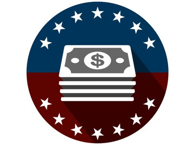 貨幣加星星的美國的貨幣logo設(shè)計(jì) 貨幣加星星的美國的貨幣logo設(shè)計(jì)