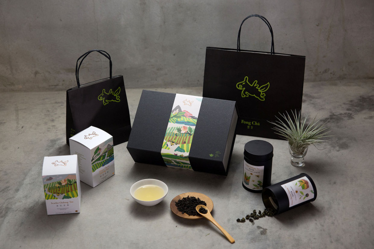 臺灣芳香茶茶葉包裝設計”臺灣風光與植物合集篇“ 臺灣芳香茶茶葉包裝設計”臺灣風光與植物合集篇“