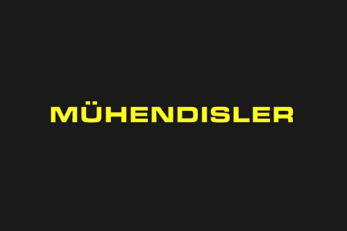 Mhendisler建筑公司幾何線條風(fēng)格logo設(shè)計