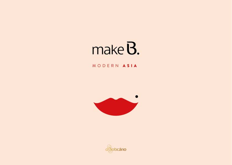 Make B.口紅品牌logo設(shè)計(jì)