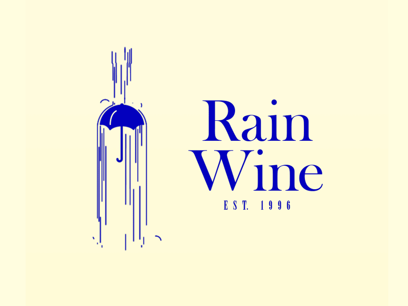 Rain Wine 酒廠logo雨傘創(chuàng)意動(dòng)畫特效-上海logo設(shè)計(jì)公司 Rain Wine 酒廠logo雨傘創(chuàng)意動(dòng)畫特效-上海logo設(shè)計(jì)公司