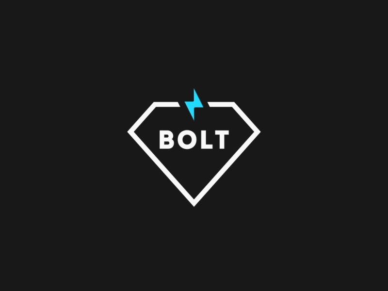 BOLT 閃電菱形logo動(dòng)畫特效GIF-上海logo設(shè)計(jì)公司 BOLT 閃電菱形logo動(dòng)畫特效GIF-上海logo設(shè)計(jì)公司