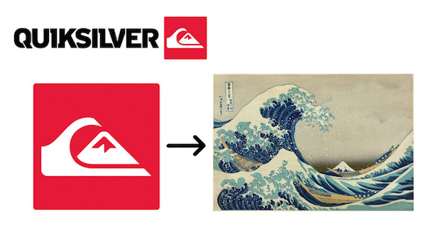 Quiksilver logo—標志創(chuàng)意釋義—上海logo設計公司logo培訓 Quiksilver logo—標志創(chuàng)意釋義—上海logo設計公司logo培訓