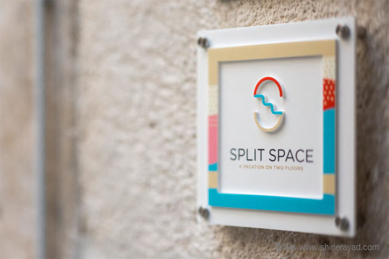 Split Space 旅游度假公寓酒店logo設(shè)計與品牌視覺形象VI設(shè)計