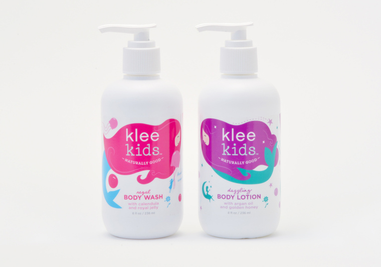 Klee kids 嬰兒護(hù)膚品包裝設(shè)計(jì)-上海母嬰嬰童包裝設(shè)計(jì)公司