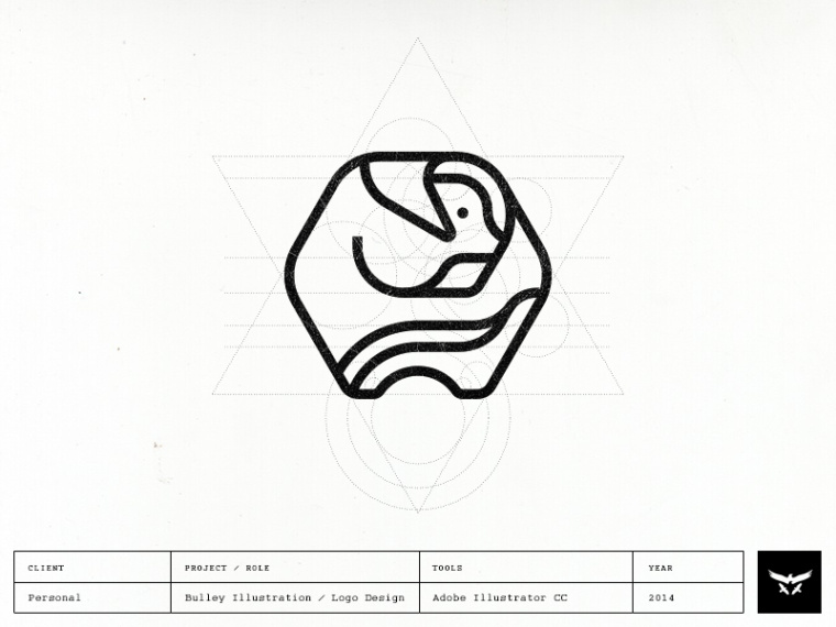 上海logo設計公司分享:美麗的六邊形徽標logo設計 上海logo設計公司分享:美麗的六邊形徽標logo設計