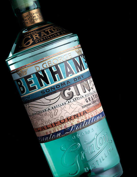 Behnhams Gin的設計師們熱衷于關掉電腦,嘗新試異。 Behnhams Gin的設計師們熱衷于關掉電腦,嘗新試異。
