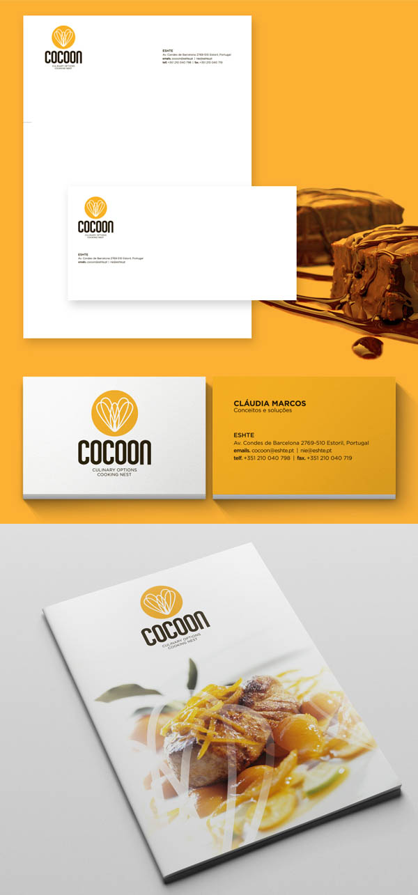 COCOON餐飲公司蜜蜂logo設(shè)計VI設(shè)計-上海VI設(shè)計公司 COCOON餐飲公司蜜蜂logo設(shè)計VI設(shè)計-上海VI設(shè)計公司