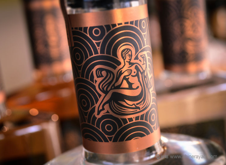 國外洋酒品牌設(shè)計欣賞——CopperMuse 朗姆酒裝飾圖案風(fēng)格標(biāo)志設(shè)計與包裝設(shè)計