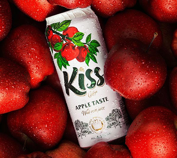 Kiss Cider 果酒包裝設(shè)計(jì)-上海包裝設(shè)計(jì)公司